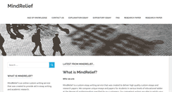 Desktop Screenshot of mindrelief.net